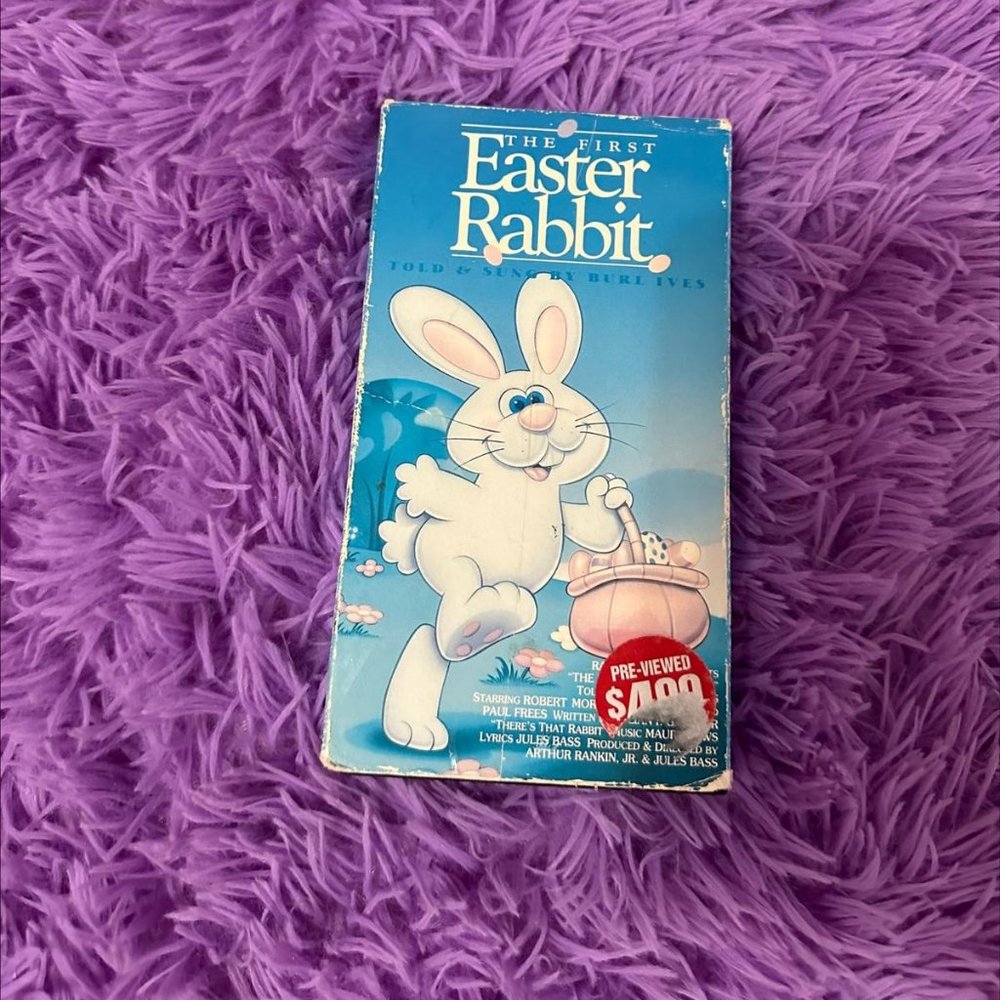 THE FIRST EASTER RABBIT‎ VHS - BURL IVES